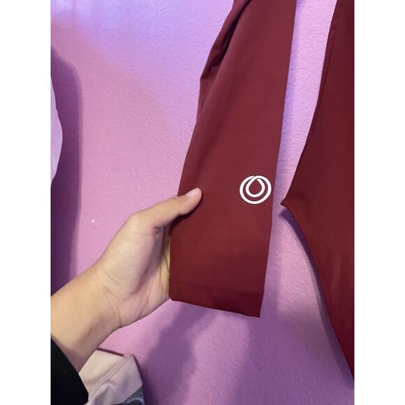 Monat longsleeve bodysuit maroon - Picture 5 of 6